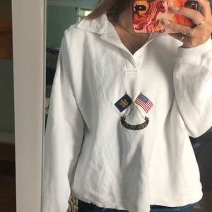 Brandy Melville NY oversized crop sweatshirt